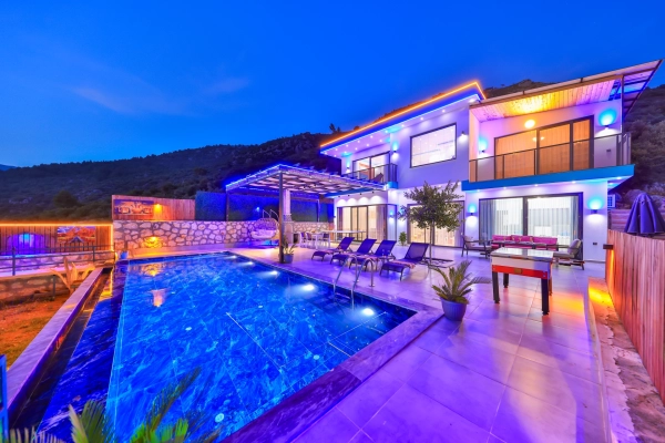 Kalkan kiralik villa feristah 95 4849