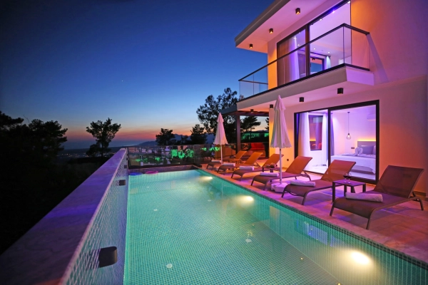 Kalkan kiralik villa brothers 5k 59 3785