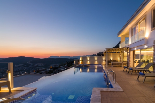 Kalkan kiralik villa la mer azur41 3890