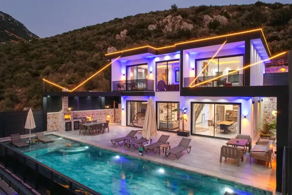 Kalkan kiralik villa kartal 2 41 3770