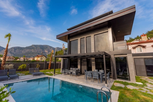 Fethiye gocek kiralik villa jewel port duo 12 678