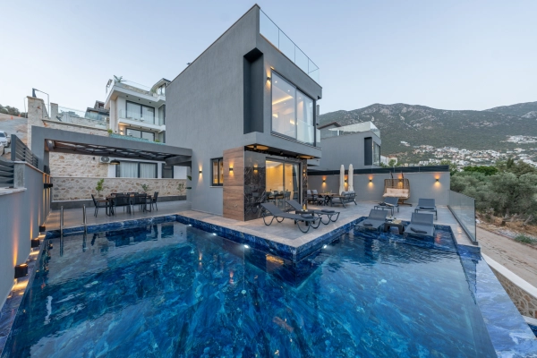 Kalkan deniz manzarali kiralik villa horizon72 2158